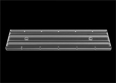 Ống kính LED không đối xứng đôi, Ống kính Quang học LED Ống kính cho Kệ Tủ Siêu Thị / Hàng