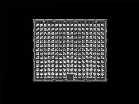 Đèn sân vận động LED 500W IP66 Ống kính Chất liệu PC không đối xứng với thiết kế bề mặt hình học