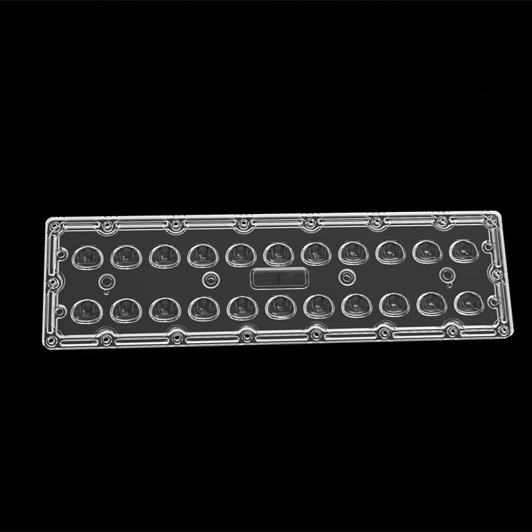 Ống kính đèn đường LED hình chữ nhật Ống kính LED công suất cao SMD7070 22IN1 TYPE4S