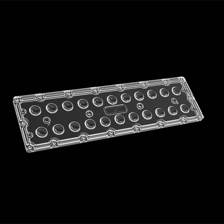 TYPE5 Chiếc ống kính đèn đường LED bền cao với lỗ thấp SMD7070 22IN1 Cho ánh sáng bãi đậu xe