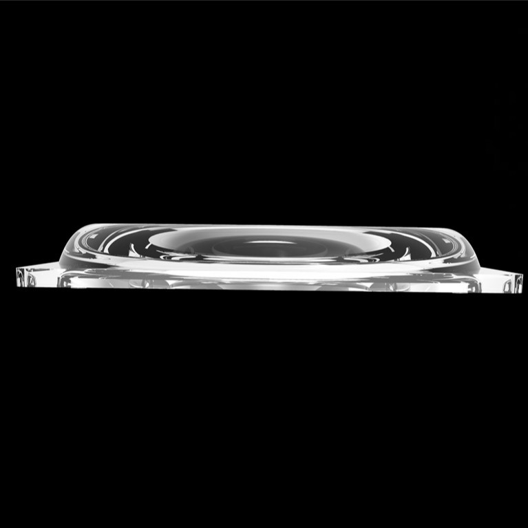 SMD 2835 PC 60 Degree 2 Ring LED Street Light Lens Với Phân phối ánh sáng xuất sắc