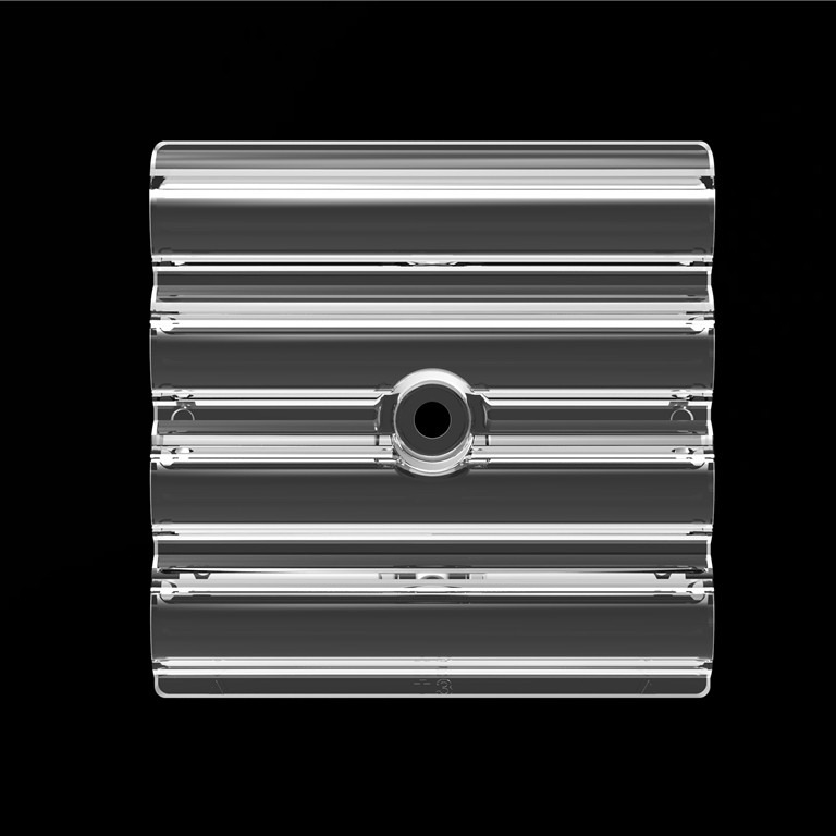 PC LED Light Lens With TYPE3 Beam Angle Street Spotlight Lens