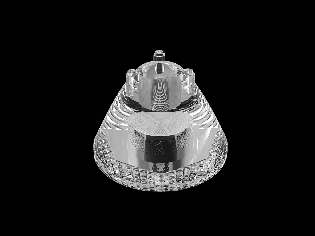35 * 23.3mm IP66 ống kính PMMA LED chống nước cho phân phối ánh sáng đồng nhất