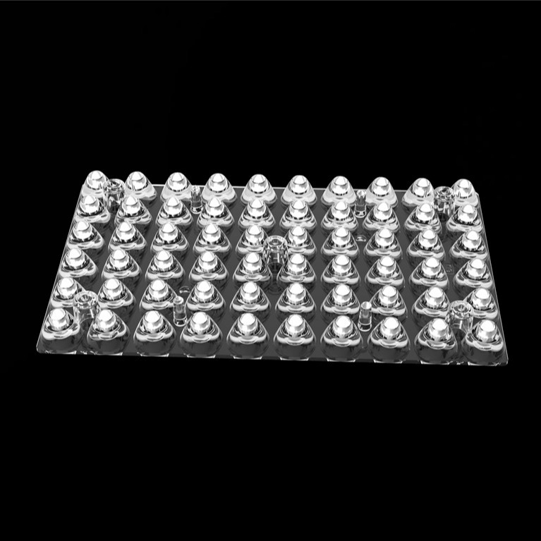 Chất liệu PC chất lượng tốt 9Degree hình chữ nhật 60 In 1 Led Stadium Light Xpg Chips chống nước