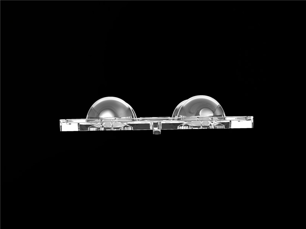 50 * 50mm 60 độ 4 trong 1 Đèn ánh sáng LED Vật liệu PC cho đèn LED SMD7070 / 5050/4 * 3030
