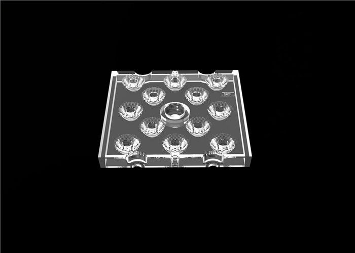 Lumen LED Lumen LED cao cấp ngoài trời, 12 Trong 1 Quảng trường LED Lens Với Ban PCB