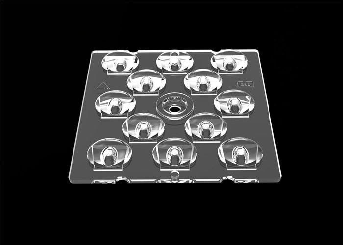 Ống kính góc rộng góc rộng 65x150 độ, máy tính LED Ống kính Đối với đèn đường