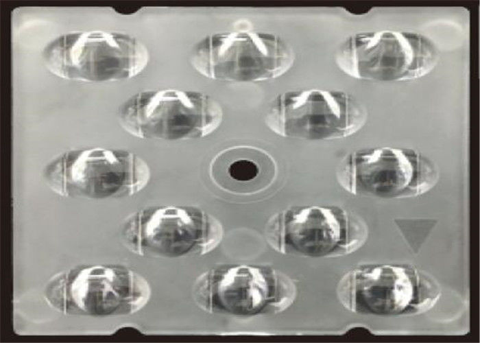 Hiệu suất cao 93% Lens LED công suất, 12 Trong 1 Square LED Lens Đối với đèn LED