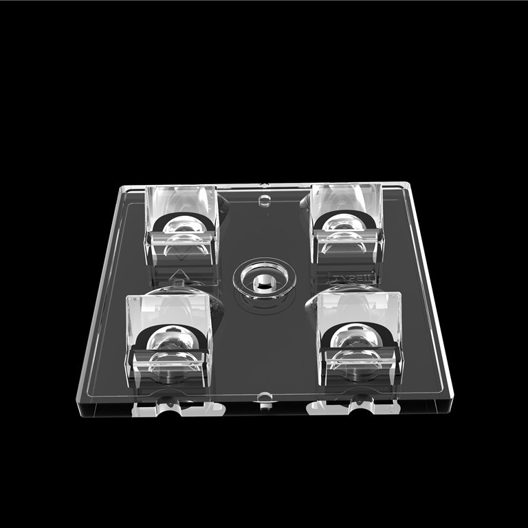 2 * 2 5050LED Chips hiệu suất cao LED Đèn chiếu sáng sân vận động Kính cho sân thể thao / Ánh sáng vuông / Đèn đường hầm