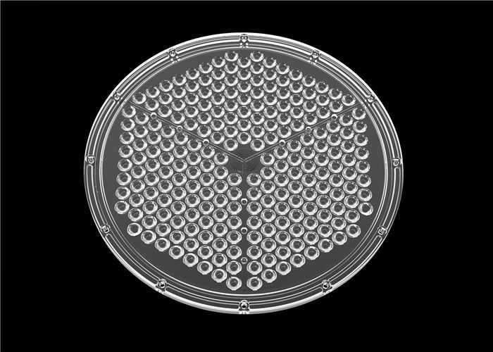 234 Trong 1 Ống kính Quang học LED Ống kính UFO trong suốt cho Đèn Bay Cao
