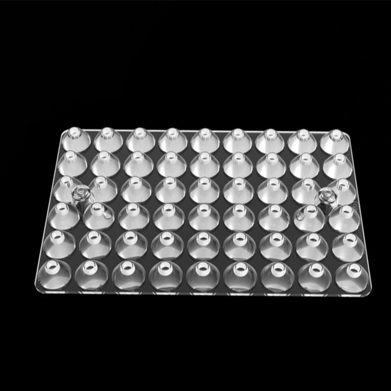 15 độ 54 quang học trong 1 ống kính LED Đĩa cho đèn sân vận động / đèn pitch / đèn đường / đèn vuông