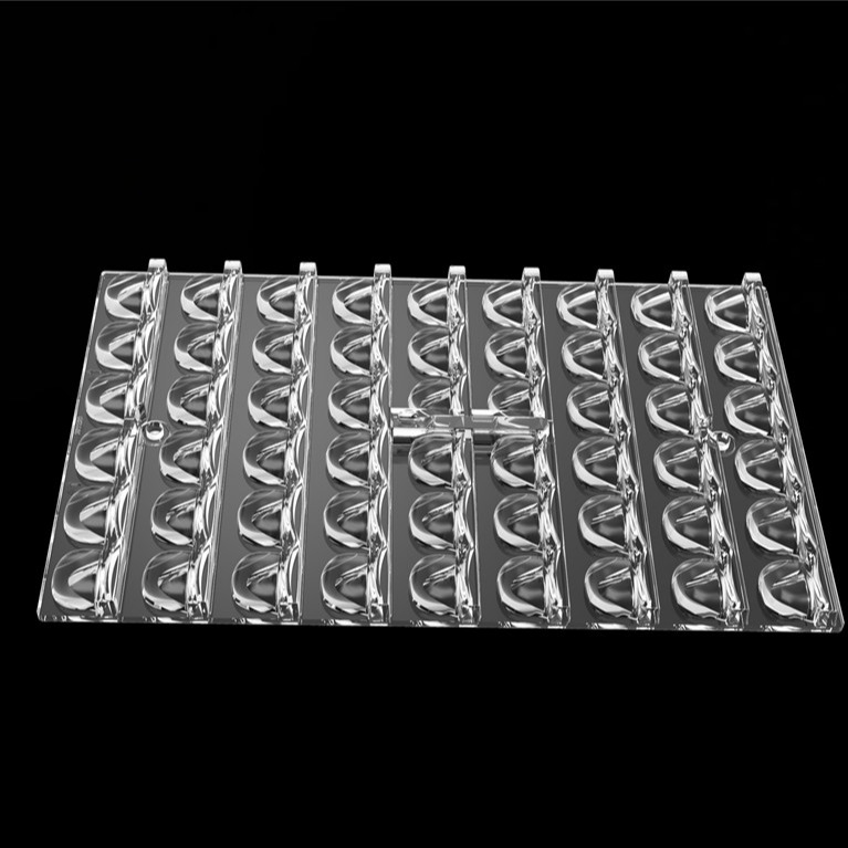 PC Đèn sân vận động LED với ống kính LED 3030 Chips 54, quang học led nhựa cho ánh sáng đường hầm / đèn đường / đèn đường phố /
