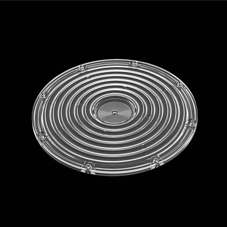 UFO ống kính 90 độ mm đường kính mô-đun tròn ống kính cho High Bay Light / 2835 3030 PC LED ống kính