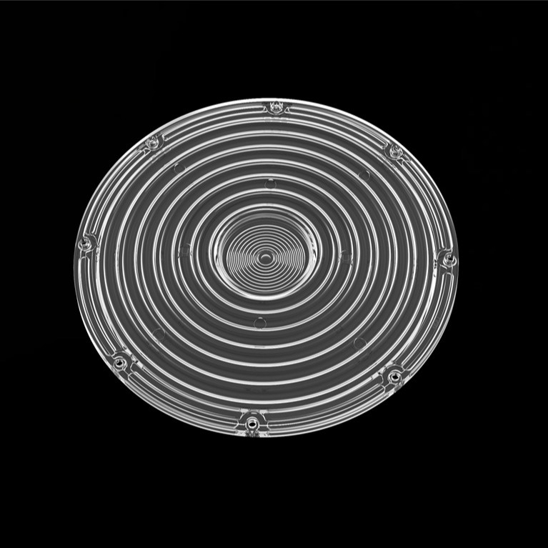UFO ống kính 90 độ mm đường kính mô-đun tròn ống kính cho High Bay Light / 2835 3030 PC LED ống kính