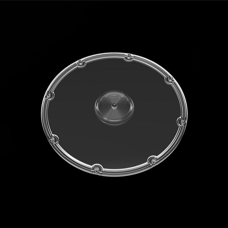 Φ206mm Spark - High Bay UFO LED Optical Lens 120 độ cho ánh sáng khu vực công nghiệp công suất cao