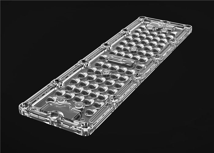 Góc chiếu chùm góc 80 * 150 °, 3030 Cree LED Lens for Streetlight