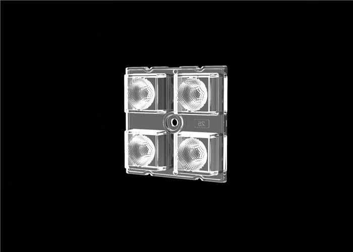 3535/5050 Ống kính LED 4 Trong 1 Ống ngắm Lũ với Chiều Beam 25 độ