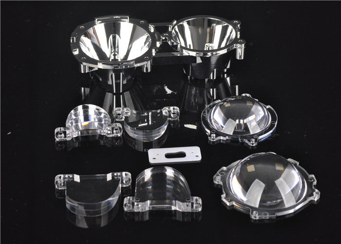 Cree XP-E / XP-G Chiếu sáng LED Quang học, 4 In 1 LED Multi Lens Đối với Đèn pha Đèn pha Tự Động