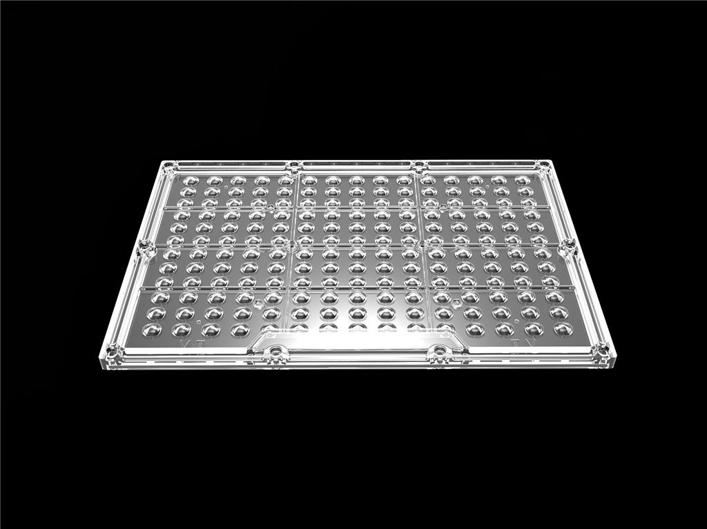 180 Trong 1 Ống kính quang học LED được chứng nhận cho đèn Bay cao 90 độ
